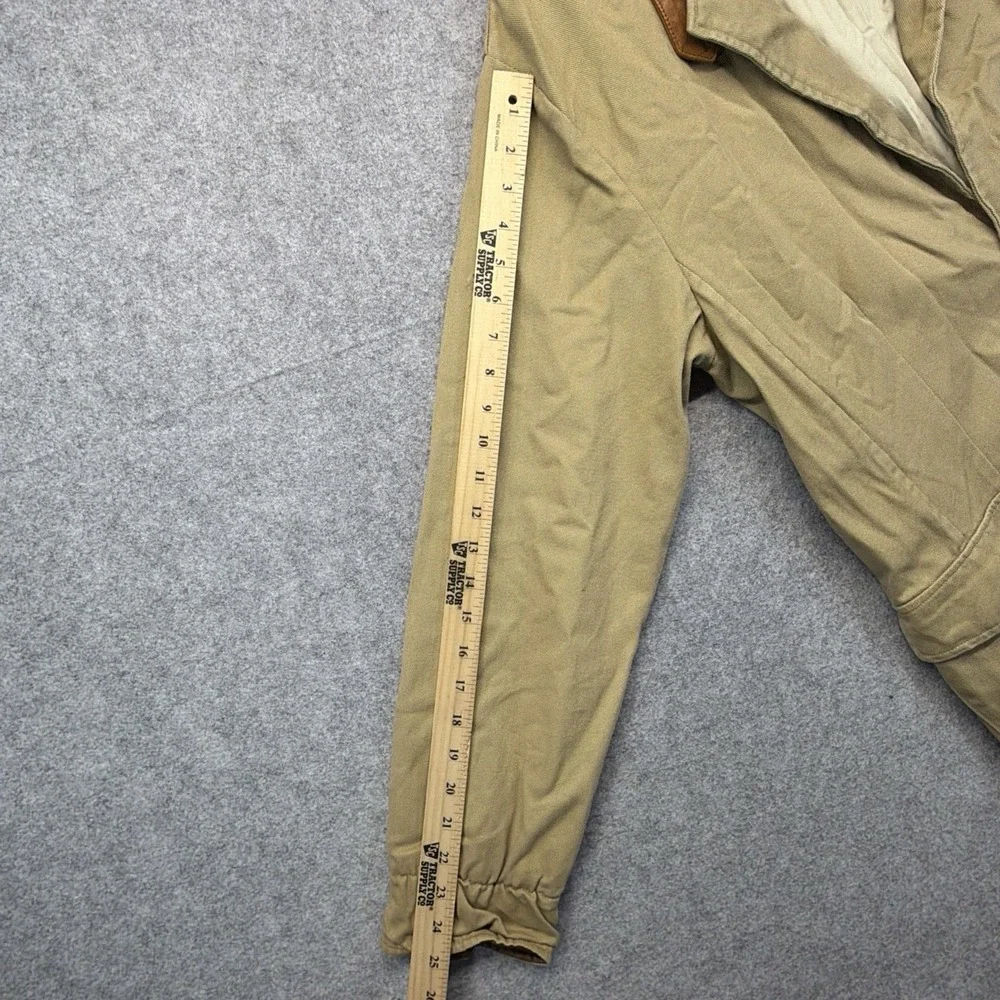 Vintage Orvis Chore Coat Men's Large Canvas Jacket Worker Utility Size 42L